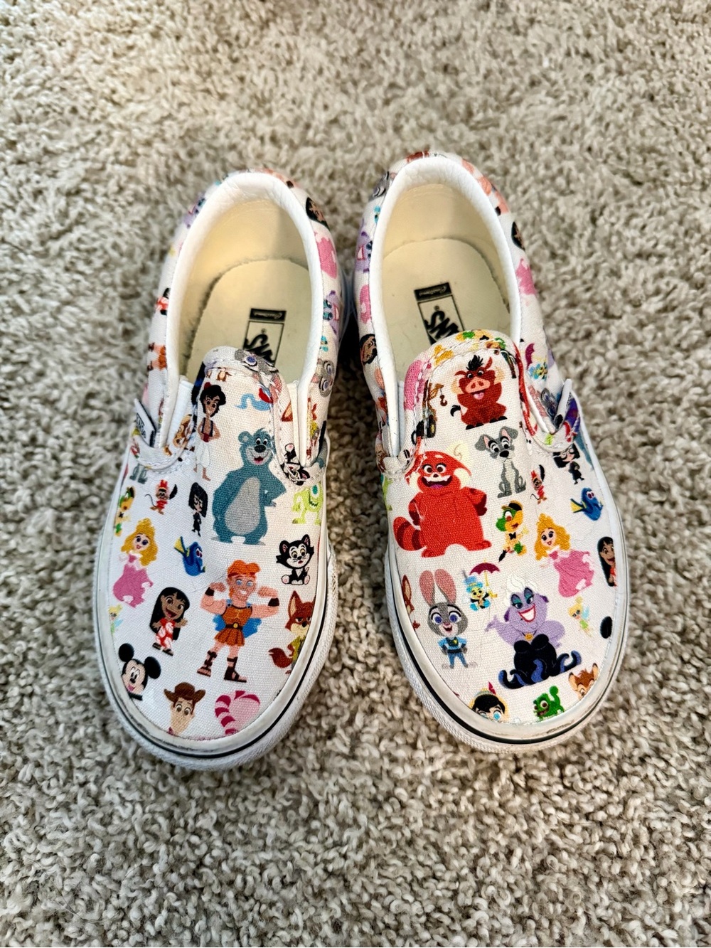 Vans x Disney 100 Custom Classic Toddler Shoes